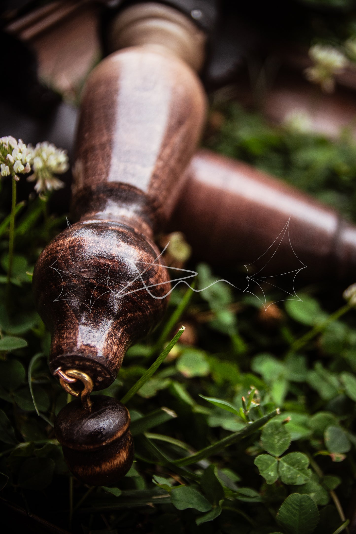 Leather Thumper Flogger- brown